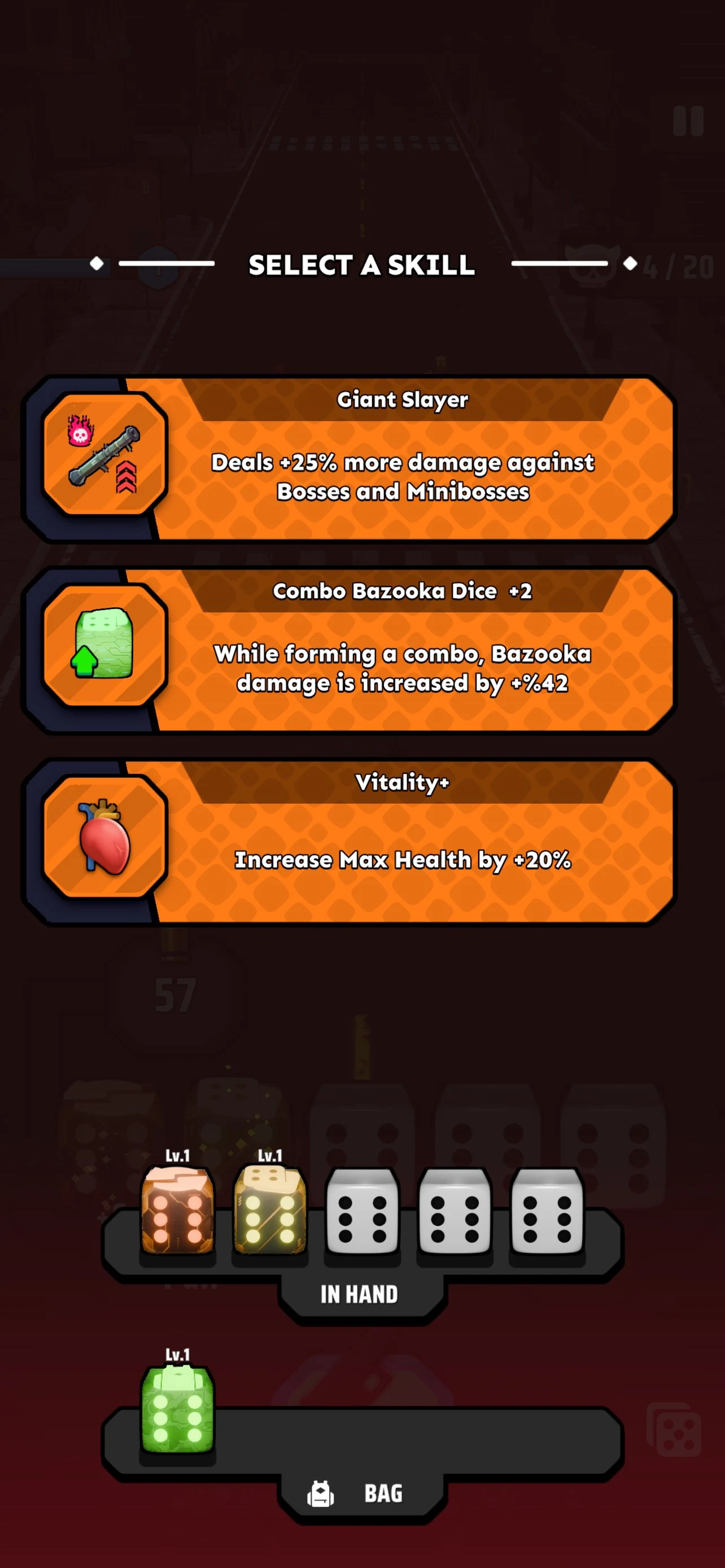 Dice and Zombies screenshot